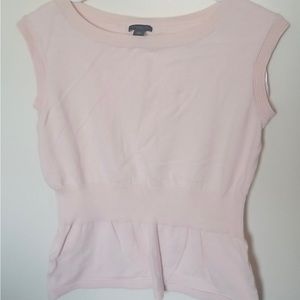 💐Ann Taylor Smocked Waist Tank